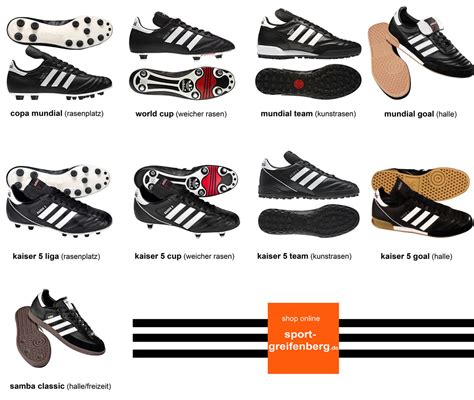 adidas fußballschuhe alle modelle die es gab|Zeitlose Klassiker von adidas mit einer Geschichte im Fußball.